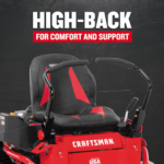 CRAFTSMAN Z5400 | 46in 22HP Zero-Turn Riding Mower | 22 HP Kohler Engine | Hydrostatic Transmission | High-Back Seat (17ARFACT093) - Image 7