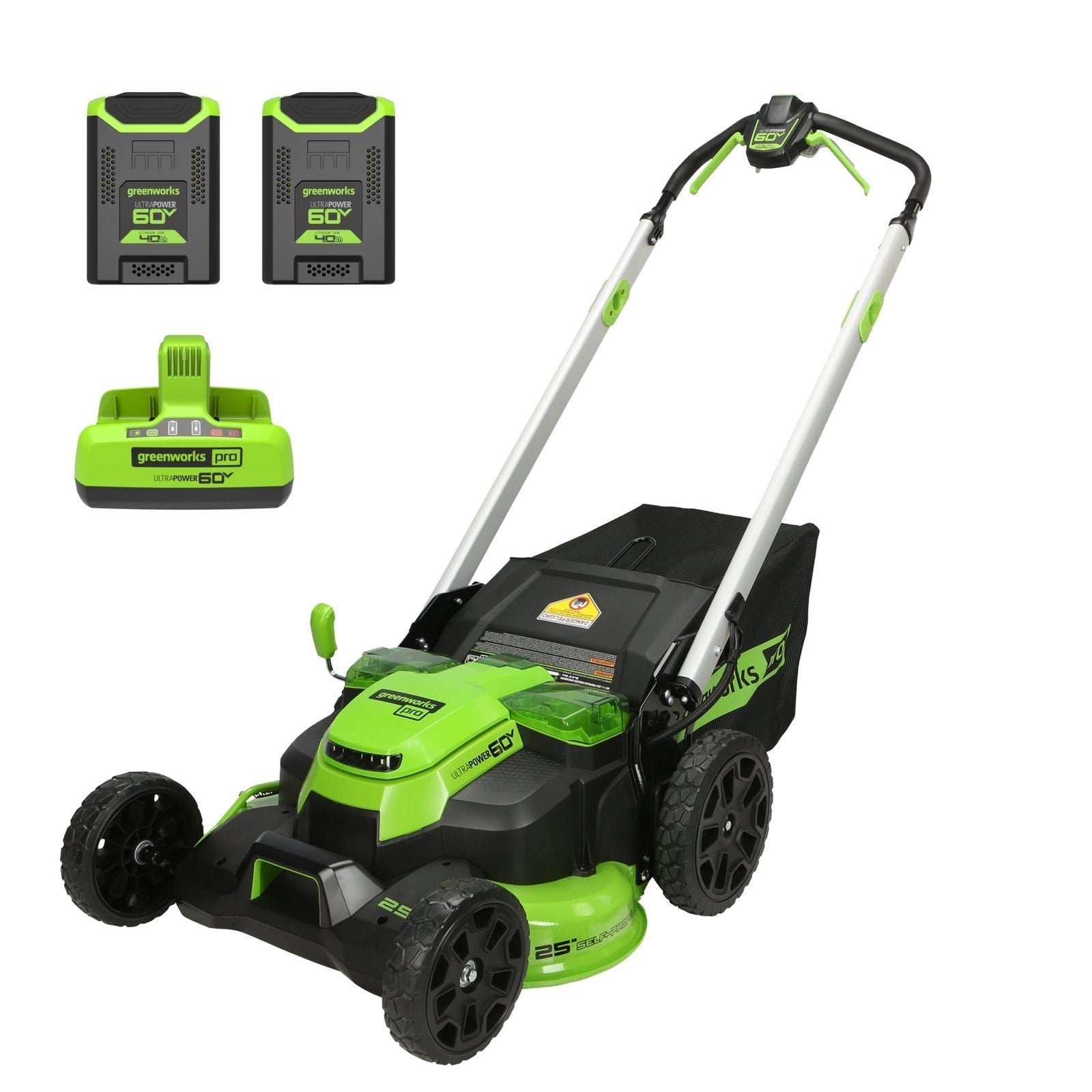 ATFGWTKit-1_1e41dc57-05b9-41fa-ae5a-d2829a6587f6-scaled-1.jpg 60V 25″ Cordless Battery Dual Blade Self-Propelled Lawn Mower w/ Two (2) 4.0Ah Batteries & Dual-Port Charger - Image 1