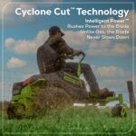 60V 42” Electric CrossoverZ Zero Turn Mower with (6) 8 Ah Batteries and (3) Dual Port Turbo Chargers - Image 5
