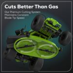 60V 42″ Cordless Battery CrossoverT Riding Lawn Mower, (4) 8.0 Ah Batteries and (2) Dual-Port Turbo Chargers - Image 6