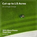 60V 42″ Electric CrossoverZ Zero Turn Mower with (4) 8 Ah Batteries and (2) Dual-Port Turbo Chargers - Image 8