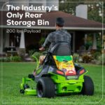 60V 42″ Electric CrossoverZ Zero Turn Mower with (4) 8 Ah Batteries and (2) Dual-Port Turbo Chargers - Image 10