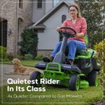 60V 30” CrossoverT Riding Lawn Tractor with (2) 8.0 Ah, (2) 4.0 Ah Batteries & 600-Watt Charger - Image 11