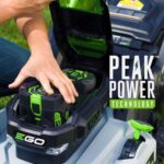 EGO LM2142SP 21″ Poly Deck Dual-port SP Lawn Mower Kit (550W Charger, 2*5.0Ah) - Image 5