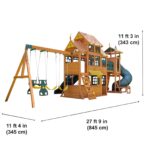 Bear Cave Lodge Swing Set – Installation Available - Image 5