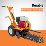 Brave BRPT18 18″ Trencher Shark Chain w/ Honda GX200 Engine - Image 5
