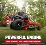 CRAFTSMAN Z5400 | 46in 22HP Zero-Turn Riding Mower | 22 HP Kohler Engine | Hydrostatic Transmission | High-Back Seat (17ARFACT093) - Image 4