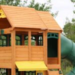 Charleston Lodge Wooden Swing Set / Playset - Image 2