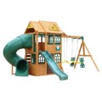 Charleston Lodge Wooden Swing Set / Playset - Image 6